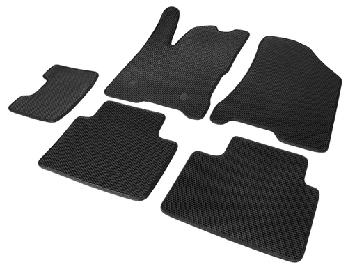 Коврики в салон автомобиля AutoFlex EVA (ЭВА, ЕВА) Business для Lada Vesta седан, универсал 2015-н.в./Vesta Cross седан, универсал 2017-н.в., 5 частей, с крепежом, 3600101