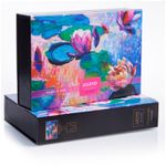 Пазл  500 эл. Hatber Premium "Legend Art Series. Кувшинки", подарочная коробка + Постер