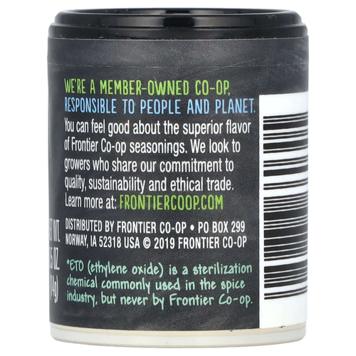 Frontier Co-op, Молотая горчица, 14 г (0,5 унции)