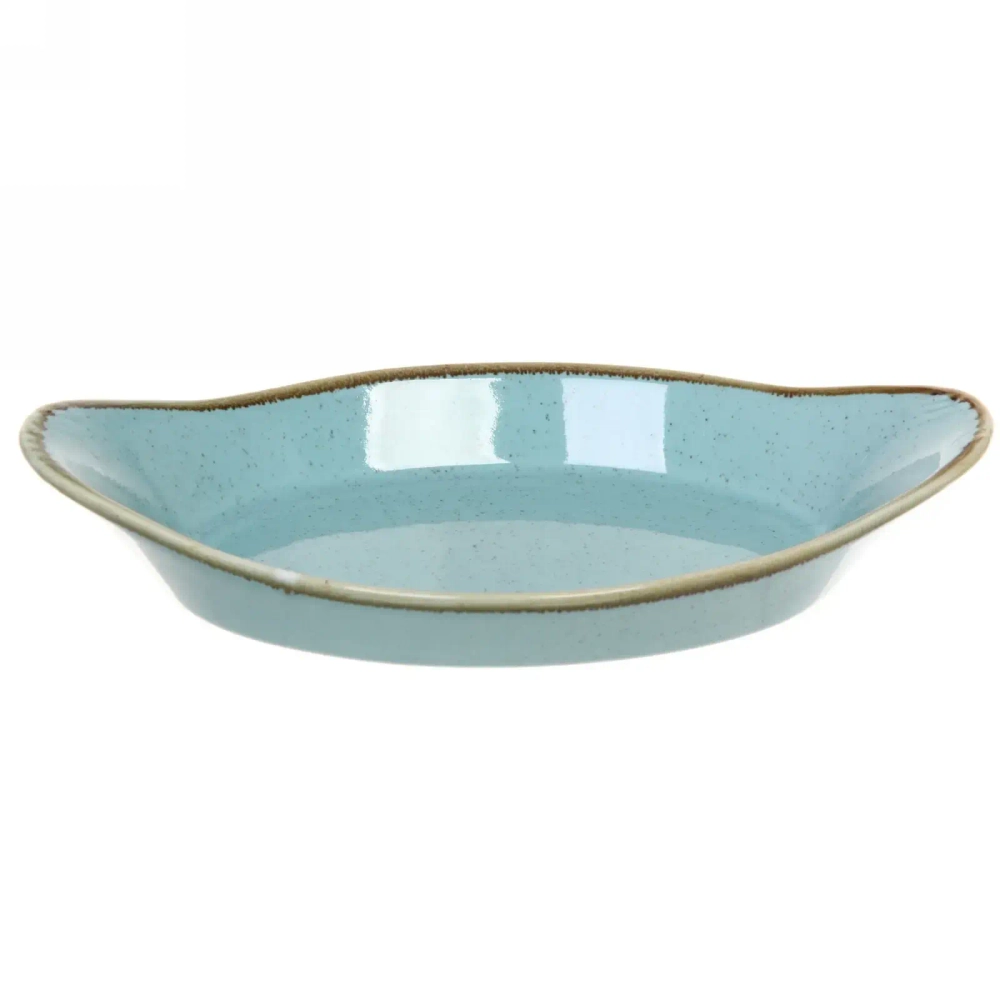 Форма для запекания керамическая «Tiffany Blue» 23*13*4,3см