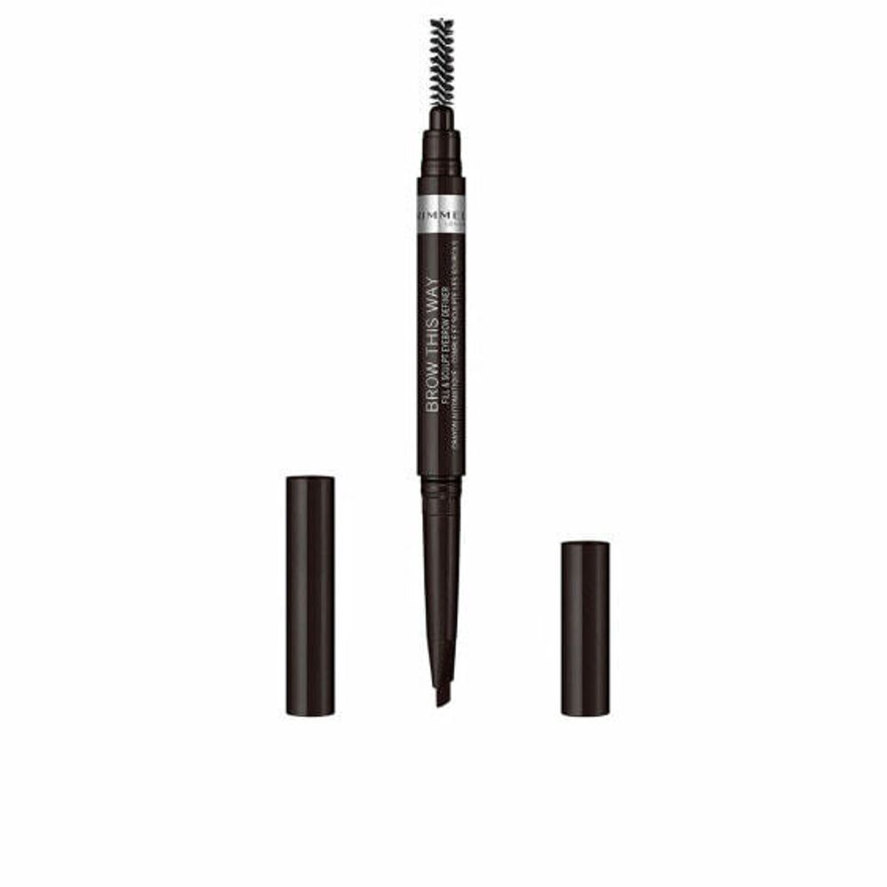 Карандаши для бровей Карандаш для бровей Rimmel London Brow This Way Nº 04 Soft black 0,25 g