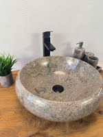 Раковина из мрамора Donut Grey Medium DM-60347 (45*45*15см)