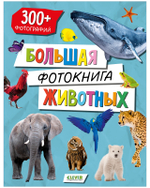Первые книжки малыша. Большая фотокнига животных