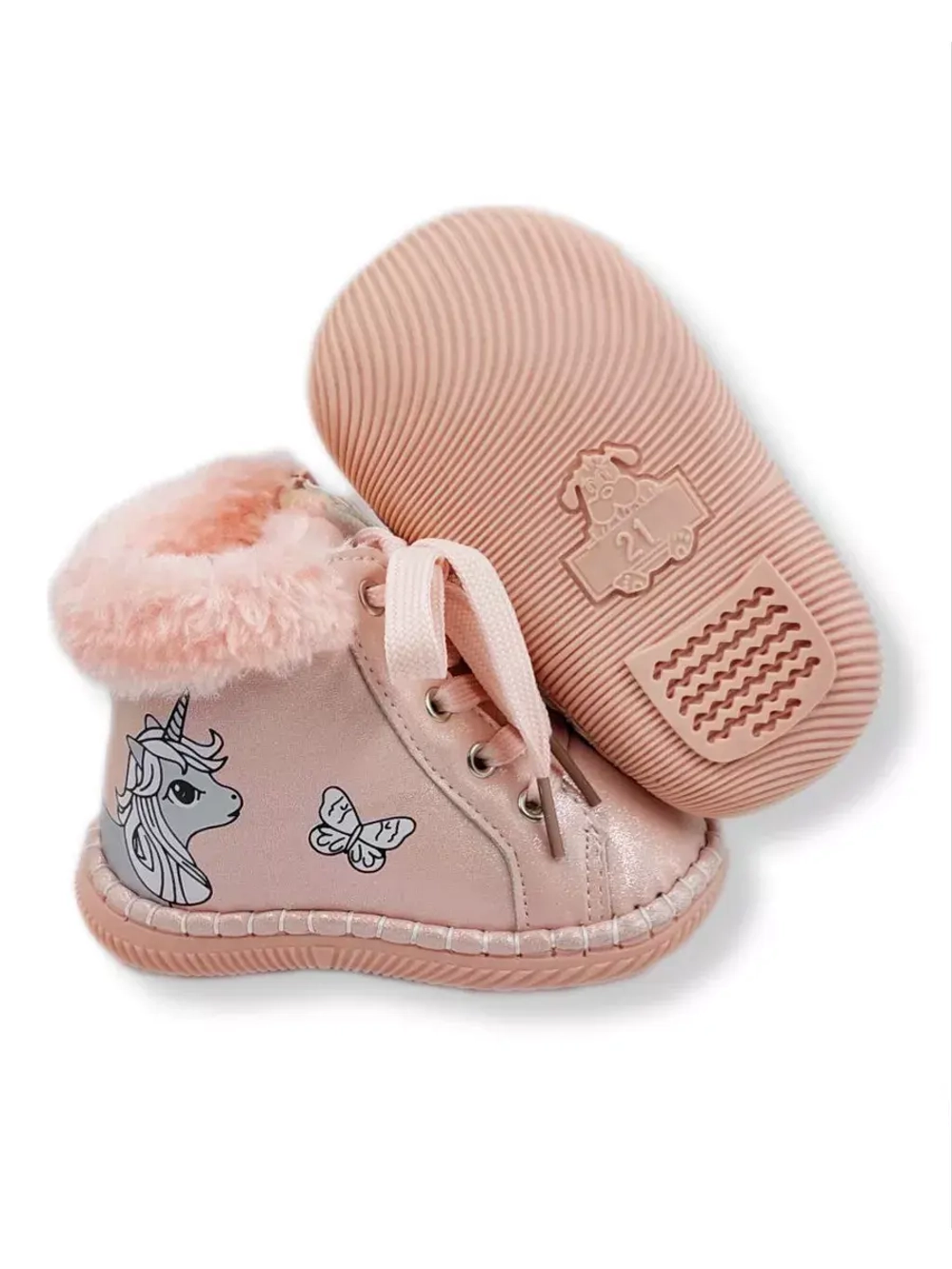 Ботинки-пинетки демисезонные детские для малышки