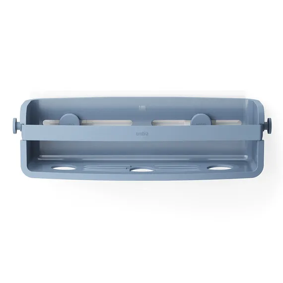 Органайзер для душа flex adhesive, голубой