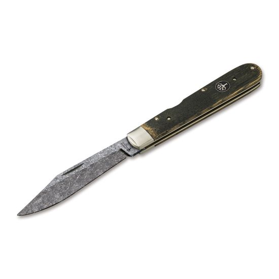 Складной нож Boker модель113324 1906 Trapper Schloss Burg c клинком из стали O-1 Tool Steel, рукоять