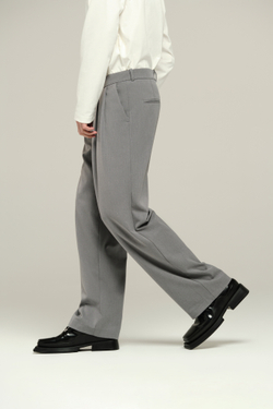 Брюки широкие | grey
