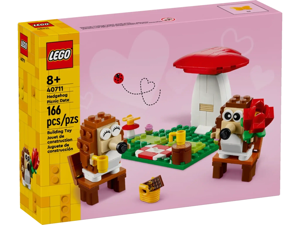 Конструктор LEGO 40711 Свидание на пикнике с ежиком