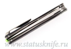 Нож Широгоров F3 Elmax Black Canvas Micarta Green SRBSфотография - 10