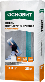 Cмесь штукатурно-клеевая КАВЕРПЛИКС ТС-117 // 25кг // ОСНОВИТ