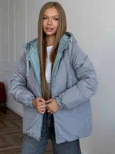 Куртка двусторонняя А609-2 Фабрика Моды