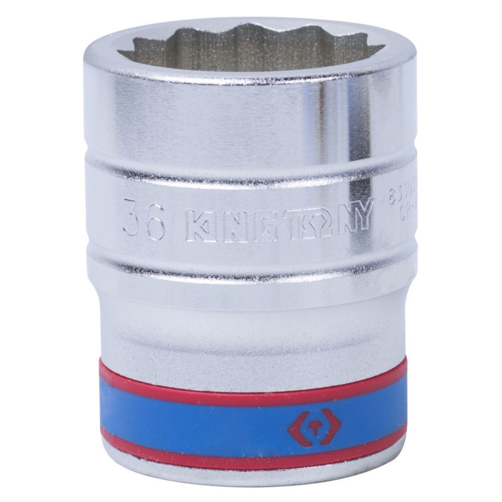 KING TONY (833036M) Головка торцевая стандартная двенадцатигранная 1", 36 мм