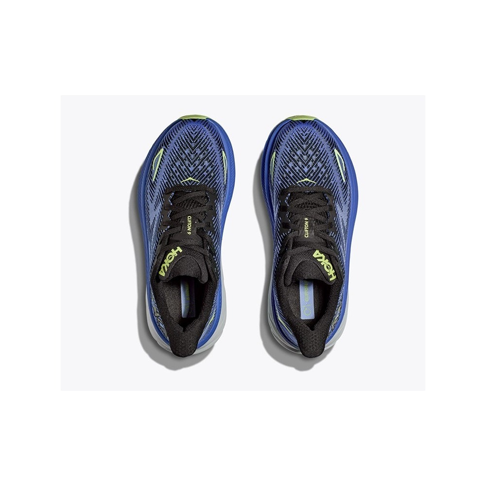 Кроссовки женские HOKA W CLIFTON 9 Black / Stellar Blue