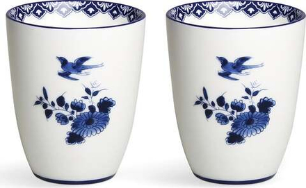 Набор кружек &K Amsterdam Delftware, 2 шт., 8 см, костяной фарфор, синий