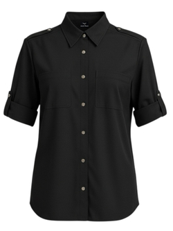 Рубашка с погонами для парикмахера