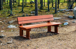 Скамья со спинкой PARK WEEKEND