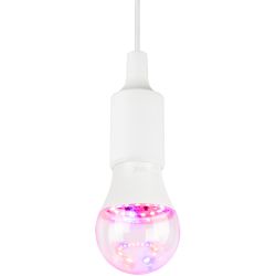 Фитолампа для растений светодиодная ЭРА FITO-20W-RB-E27 красно-синего спектра 20 Вт Е27 | Фитолампы Е27