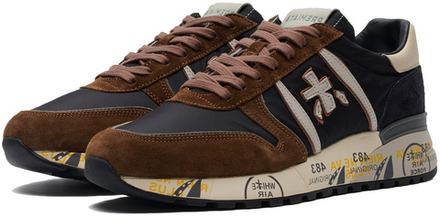 Premiata Lander 5361 Черные с коричневым