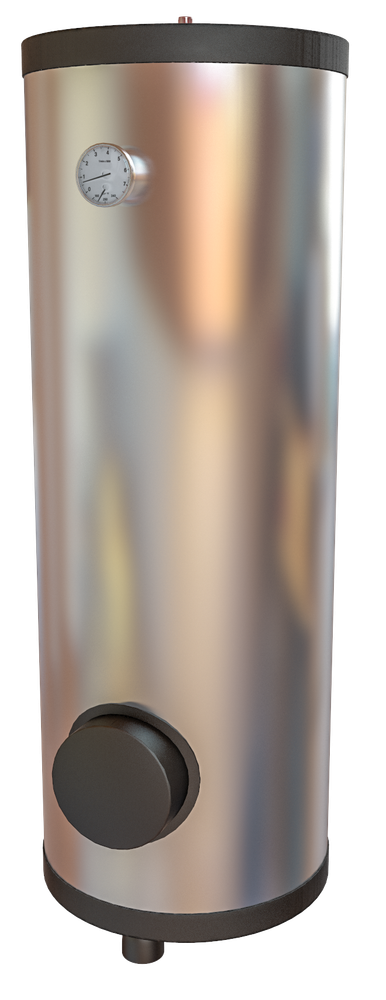 Бойлер косвенного нагрева БКН-200/1.0 кв.м, нержавеющая сталь - Havarus