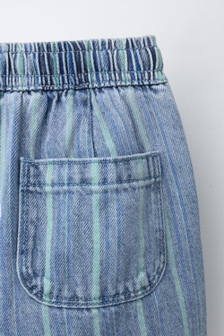 ZARA ДЖИНСЫ BAGGY В ПОЛОСКУ, ПОЛОСКИ