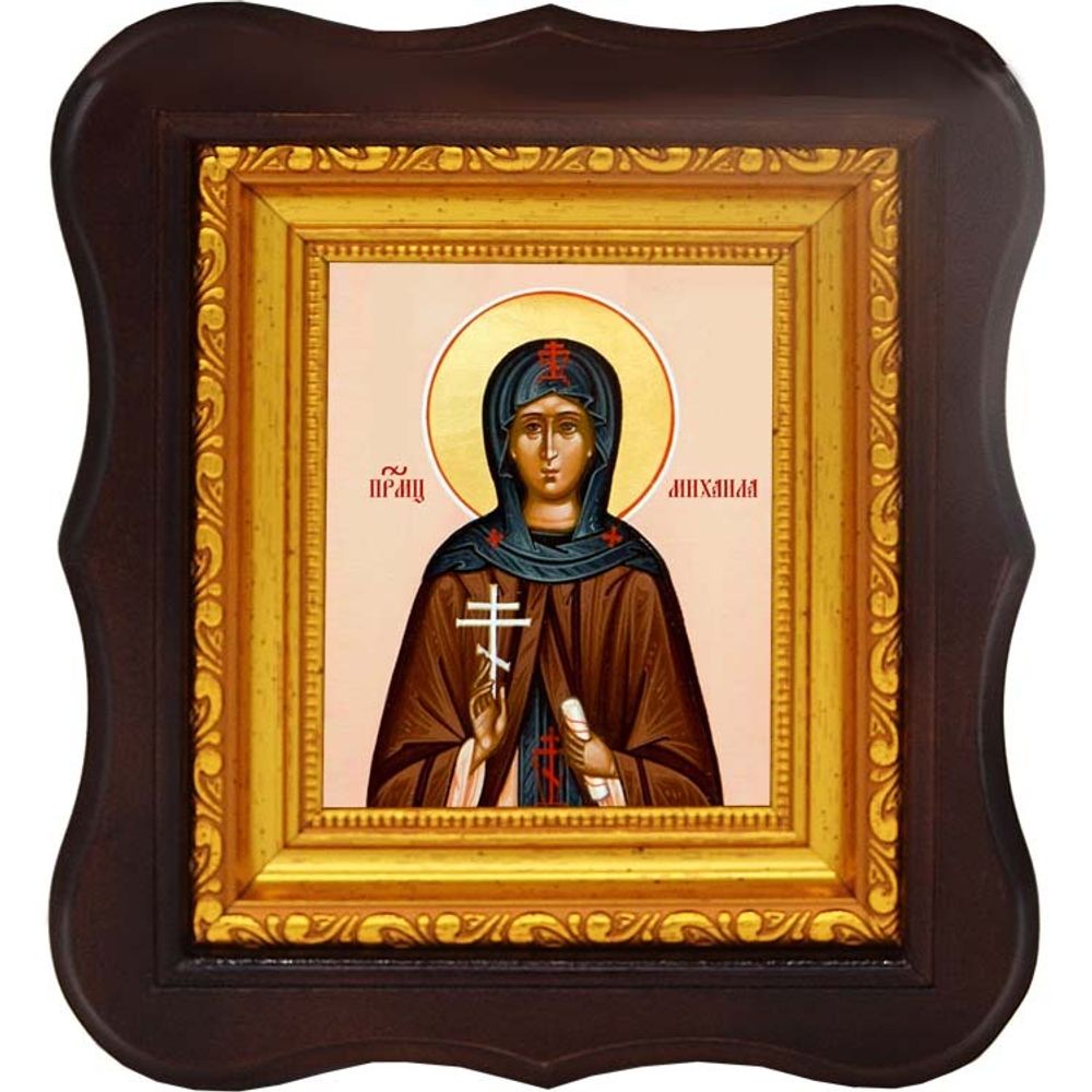 Михаила (Иванова), схимонахиня Преподобномученица. Икона на холсте.