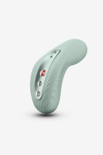 Зеленый клиторальный вибромассажер LAYA III - 10,8 см. (Цвет: зеленый)