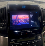 Магнитола для Toyota Land Cruiser 200 2007-2015 (экран климата внизу) - FarCar BX381M-360 монитор 10.36" 2K QLED на Android 13, 6Гб+128Гб, CarPlay, 4G SIM-слот, 4 камеры в комплекте