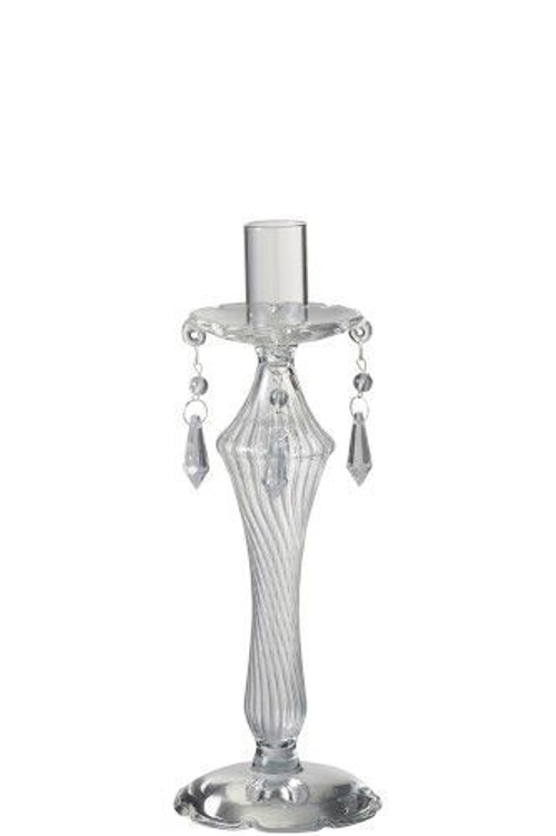 Подсвечник "Элегия" 8,5x8,5x24см