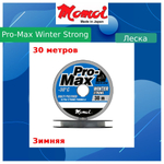 Монофильная леска для рыбалки Momoi Pro-Max Winter Strong 0,14 мм, 2,7 кг, 30 м, прозрачная, 1 штука. Товар уцененный