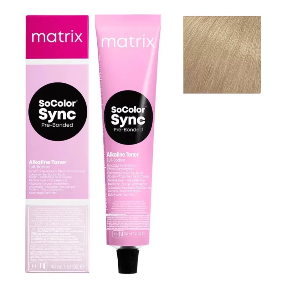 Matrix Super Sync Безаммиачный краситель для волос, 8N Светлый блонд натуральный, 90 мл