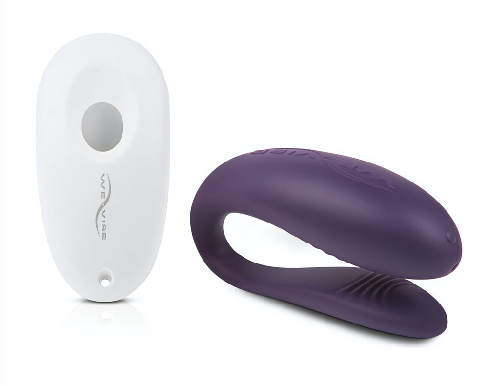 Вибростимулятор для пар We-Vibe Unite (10 режимов) (Цвет: фиолетовый)