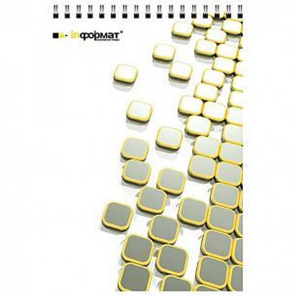 Блокнот А6 60 л. кл. PLACER евроспир. мел. карт. гл.лам. 65 г/м2