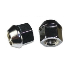 Гайка 12х1.25 h=21, S=17 колеса Хром конус откр. (Nissan, Subaru, Suzuki, Niva)