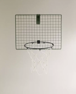 ZARA HOME ДЕТСКОЕ ИГРУШЕЧНОЕ БАСКЕТБОЛЬНОЕ КОЛЬЦО, СИНИЙ