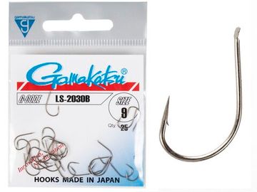 Крючки Gamakatsu LS-2030B HOOKS BRONZE разм. 09 25шт.
