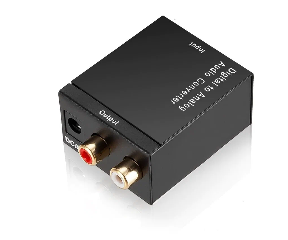 Переходник Optika (Toslink IN) x RCA R/L (Output) RoHS