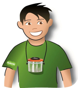 Банка для насекомых Navir с лупой 2x/4x и пинцетом - фото 3