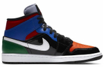 Кроссовки Jordan Air Jordan 1 Mid Se Patent Blend (Женская размерная сетка)