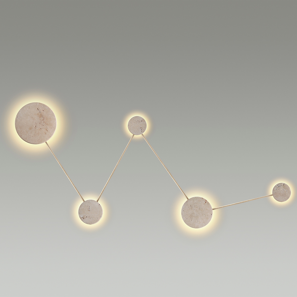 Настенный светодиодный светильник Odeon Light TRAVERTINO 6625/25WL