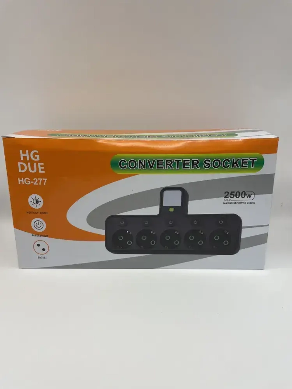 Разветвитель/Тройник, 5 розеток