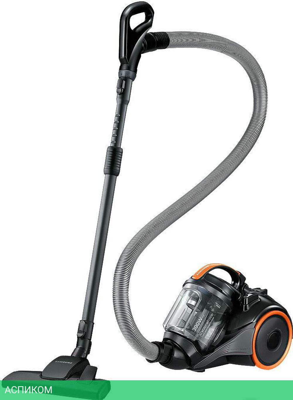 Пылесос Samsung SC15K4136VL Black/Orange (VC15K4136VL/EV)