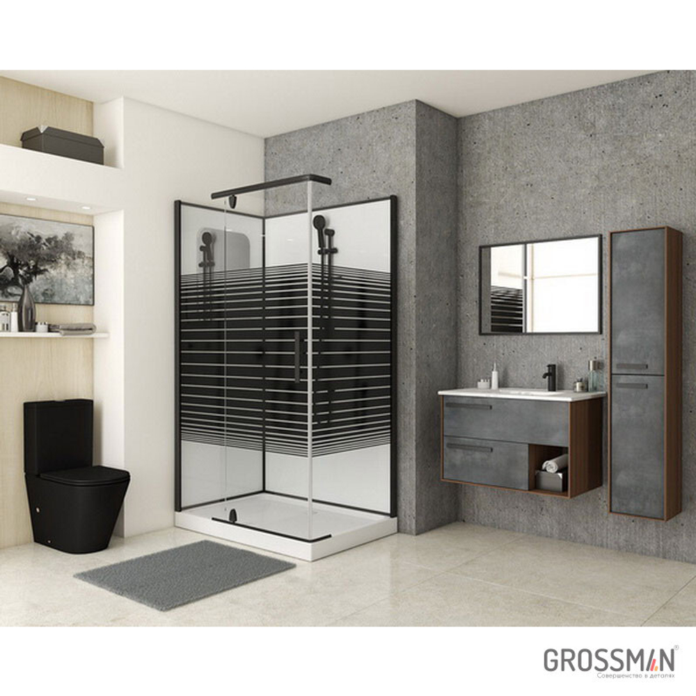 Душевая кабина Grossman Classic GR272QL (120х80х205) дверь распашная,4 места