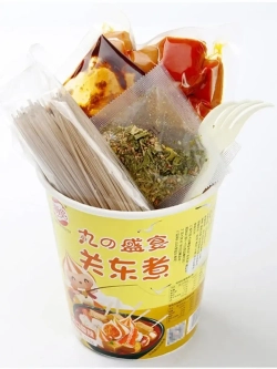 Лапша быстрого приготовления с морепродуктами, Цзиньмэй