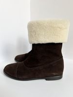 Новые замшевые сапоги Jacadi, 32