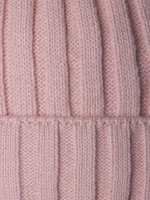 Шапка детская с помпоном на завязках