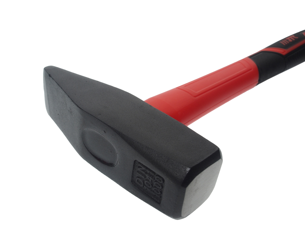 Молоток 1.000кг слесарный фибергласовая ручка JTC