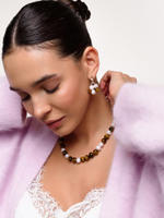 Чокер "Tiger's eye pearl"