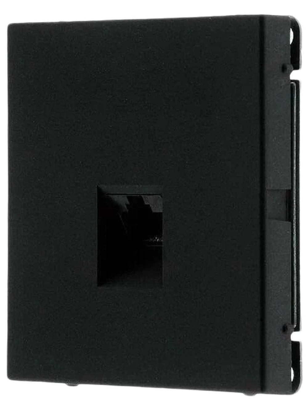 ARTGALLERY РОЗЕТКА компьютерная RJ45, кат. 5е, механизм, БАЗАЛЬТ