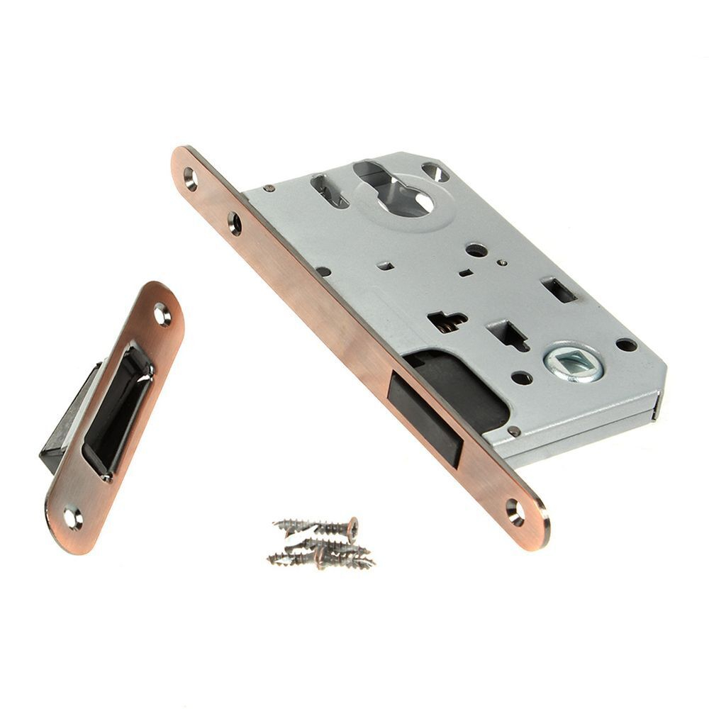 Замок врезной врезной, Apecs, 5300-M-AC, магнит, без ручек и сердцевины, медный