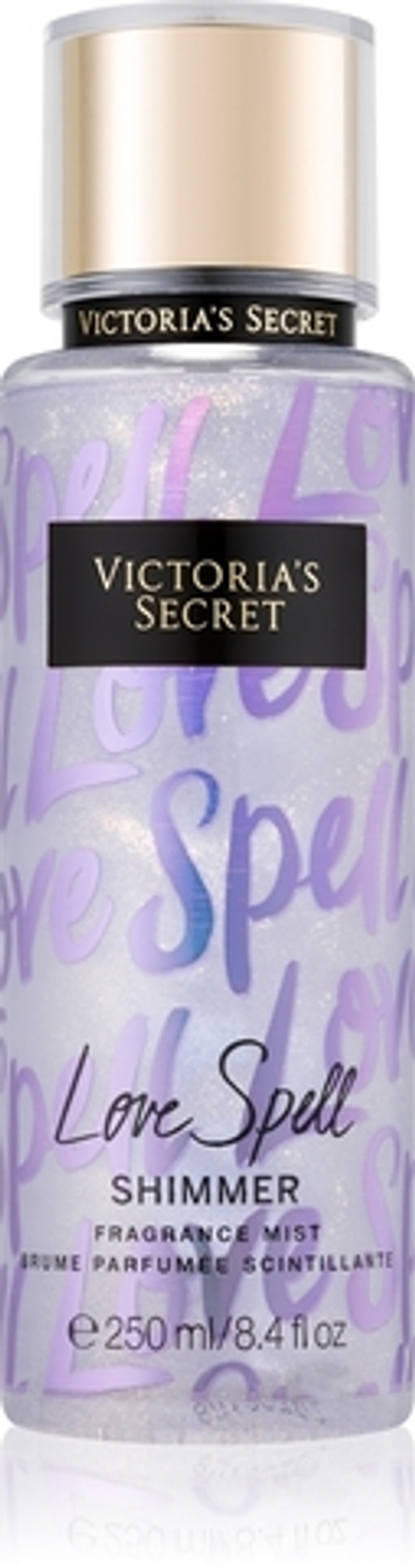 Victoria's Secret Love Spell Shimmer Спрей для тела с блестками для женщин